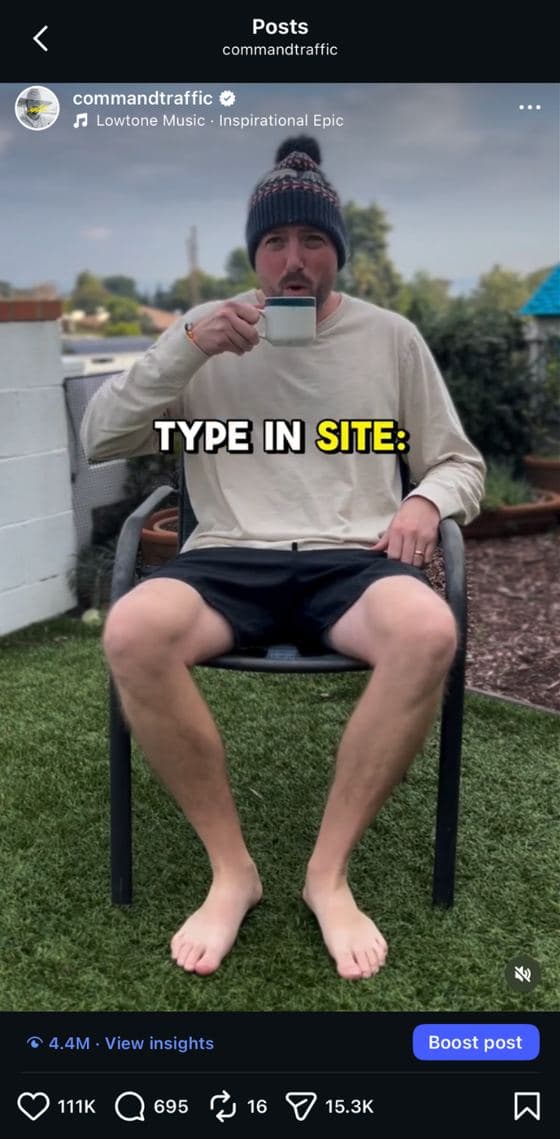 Sponsored post for Dataminer on @commandtraffic